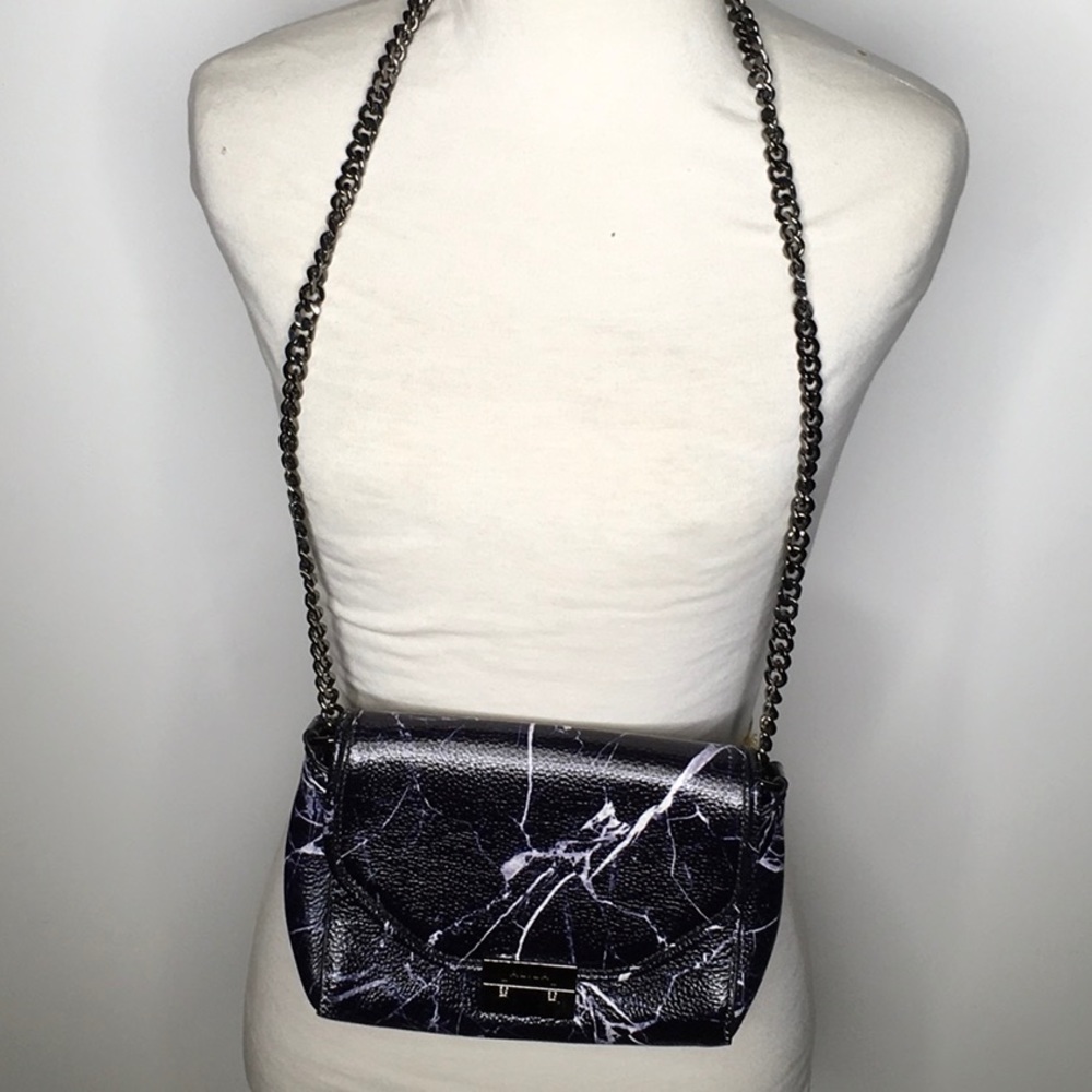 NWT Black Leather Alila Handbag